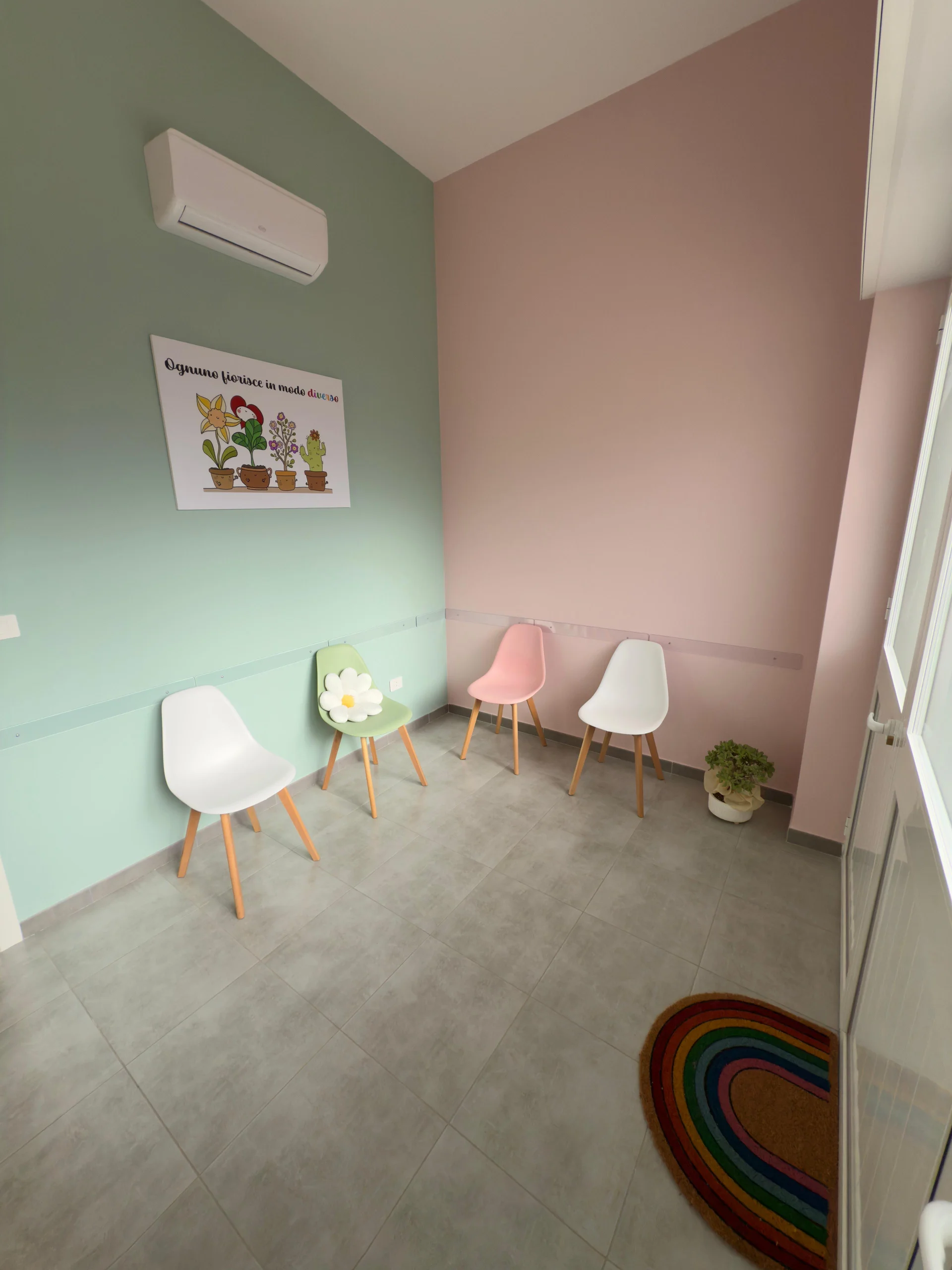 Sala d'attesa studio isabella sciancalepore