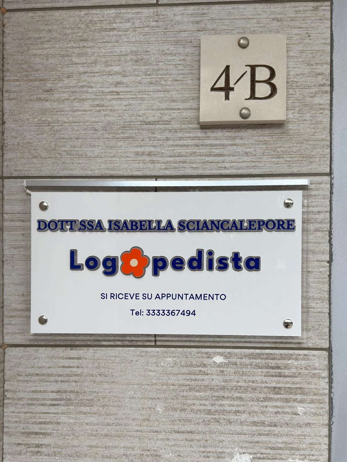Logopedista Isabella Sciancalepore Insegna Studio A Molfetta